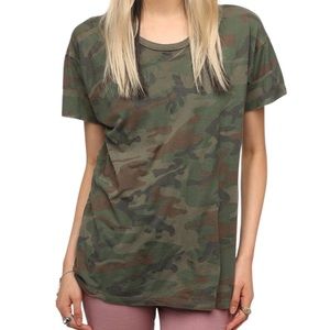 Truly Madly Deeply Khaki Green Camouflage T-Shirt
